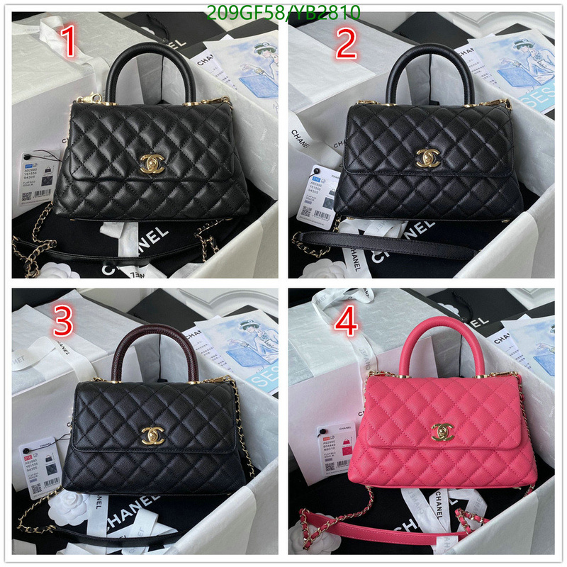 Chanel Bags -(Mirror)-Handbag-,Code: YB2810,$: 209USD