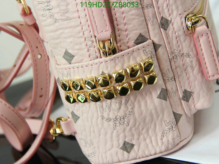 MCM Bag-(Mirror)-Backpack-,Code: ZB8053,$: 119USD