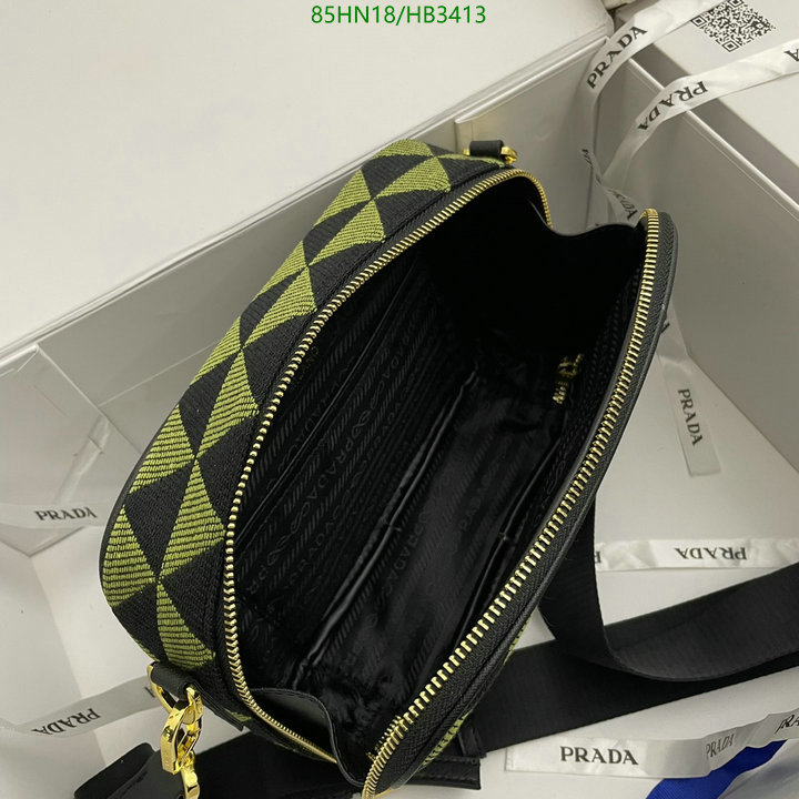 Prada Bag-(4A)-Diagonal-,Code: HB3413,$: 85USD