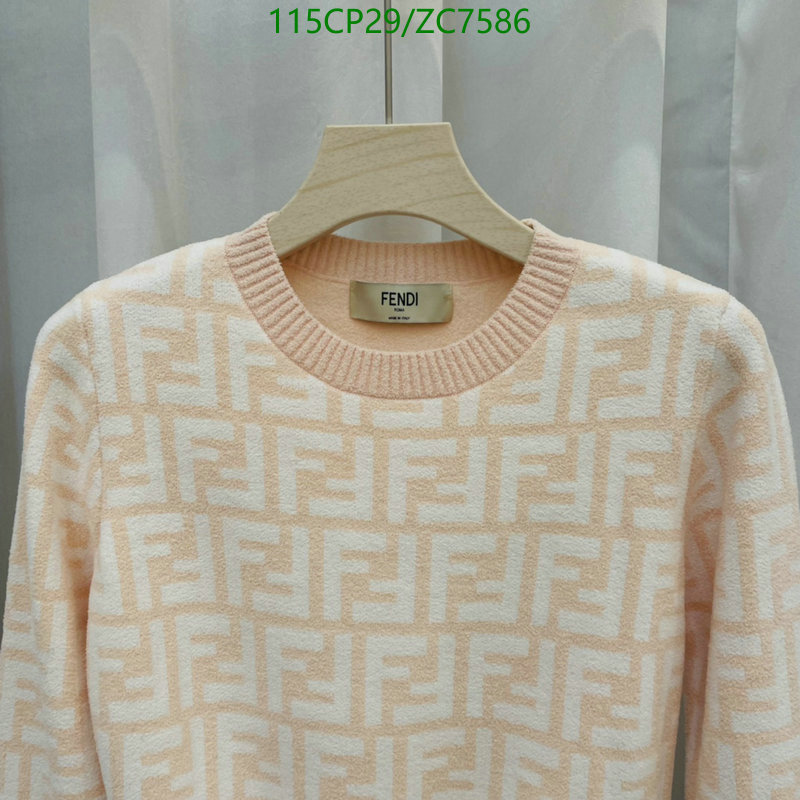 Clothing-Fendi, Code: ZC7586,$: 115USD