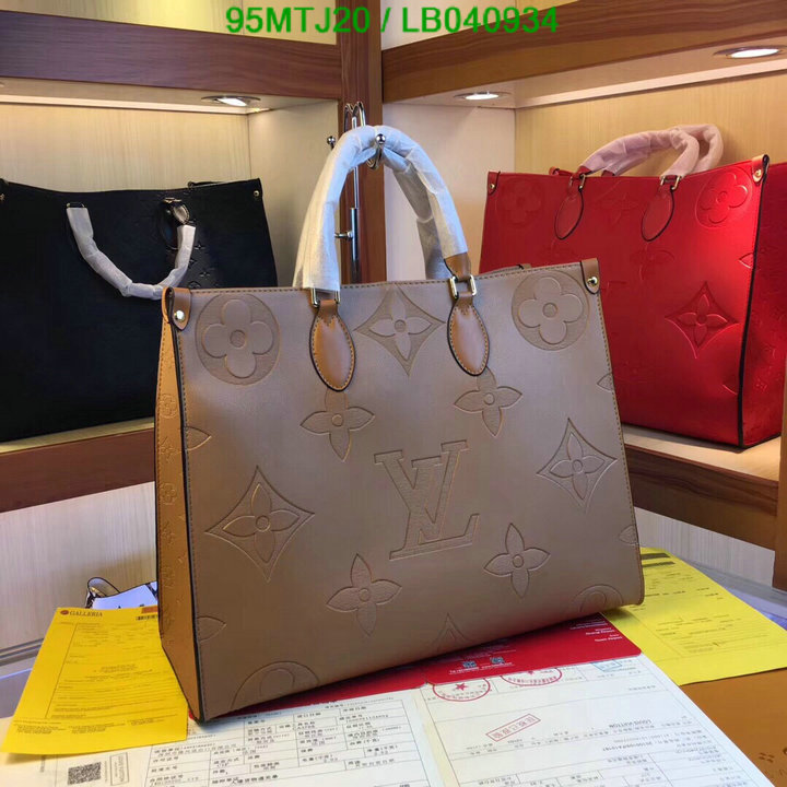 LV Bags-(4A)-Handbag Collection-,Code: LB040934,$: 95USD