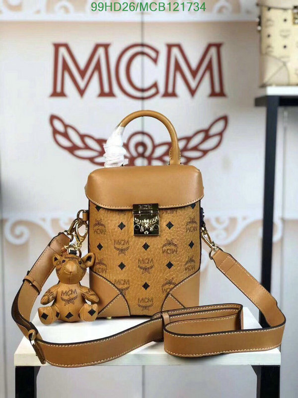 MCM Bag-(Mirror)-Diagonal-,Code: MCB121734,$: 99USD