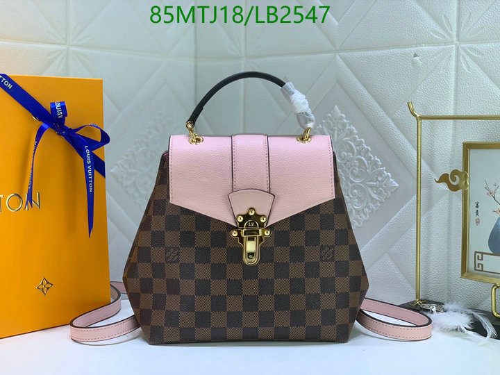 LV Bags-(4A)-Backpack-,Code: LB2547,$: 85USD