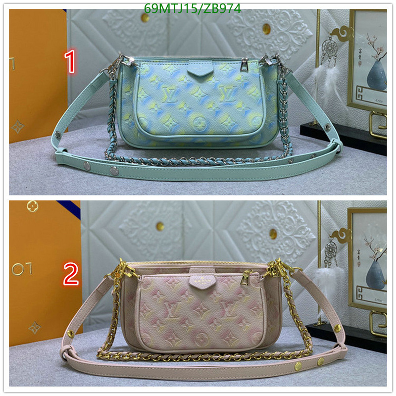 LV Bags-(4A)-New Wave Multi-Pochette-,Code: ZB974,$: 69USD