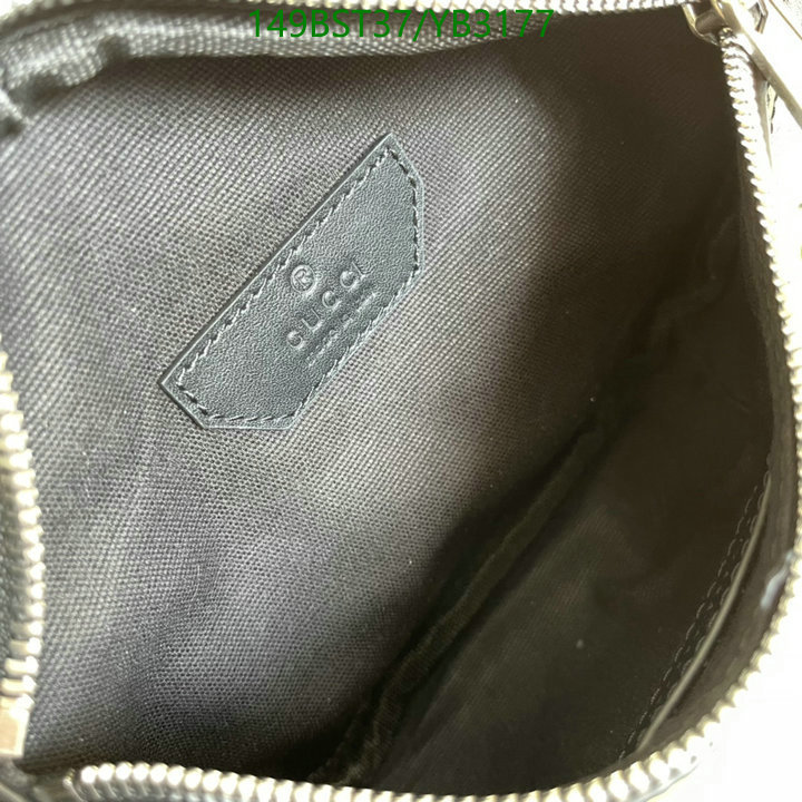 Gucci Bag-(Mirror)-Belt Bag-Chest Bag--,Code: YB3177,$: 149USD