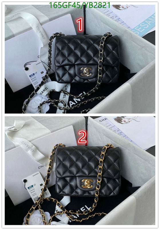 Chanel Bags -(Mirror)-Diagonal-,Code: YB2821,$: 165USD