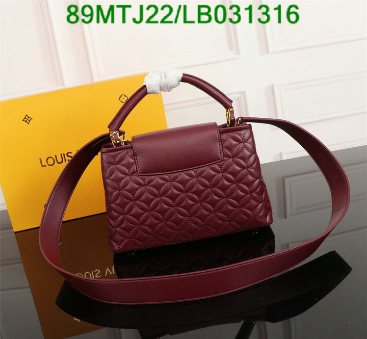 LV Bags-(4A)-Handbag Collection-,Code: LB031316,$: 89USD