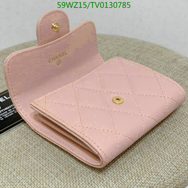 Chanel Bags ( 4A )-Wallet-,Code: TV0130785,$: 59USD