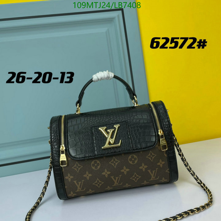 LV Bags-(4A)-Handbag Collection-,Code: LB7408,$: 109USD