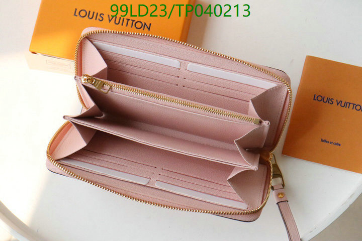 LV Bags-(Mirror)-Wallet-,Code: TP040213,