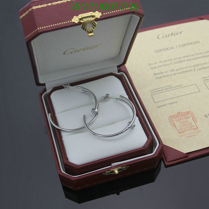 Jewelry-Cartier, Code: JQ072726,$:35USD