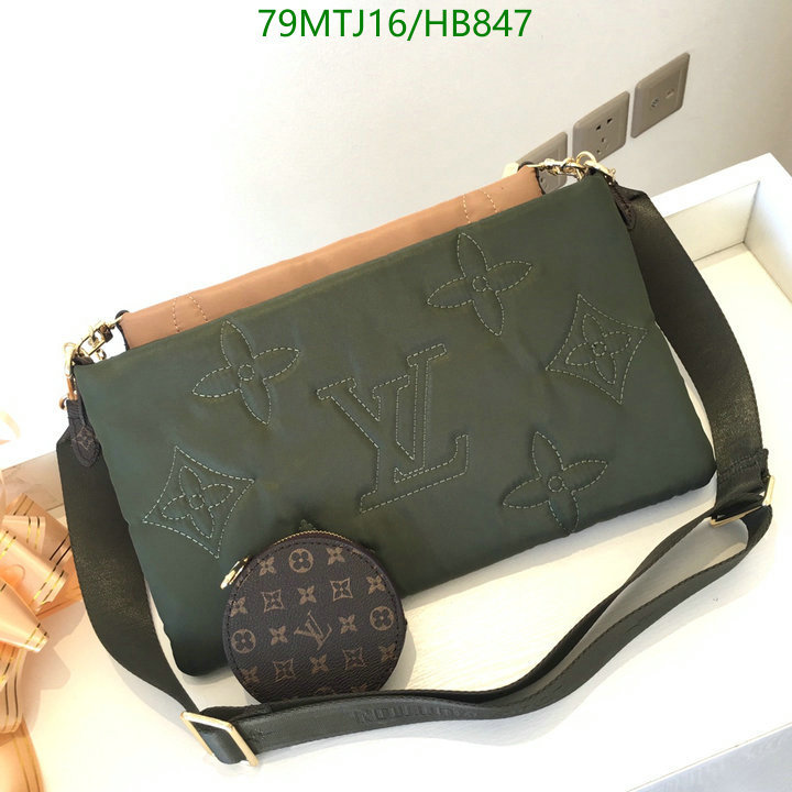 LV Bags-(4A)-New Wave Multi-Pochette-,Code: HB847,$: 79USD