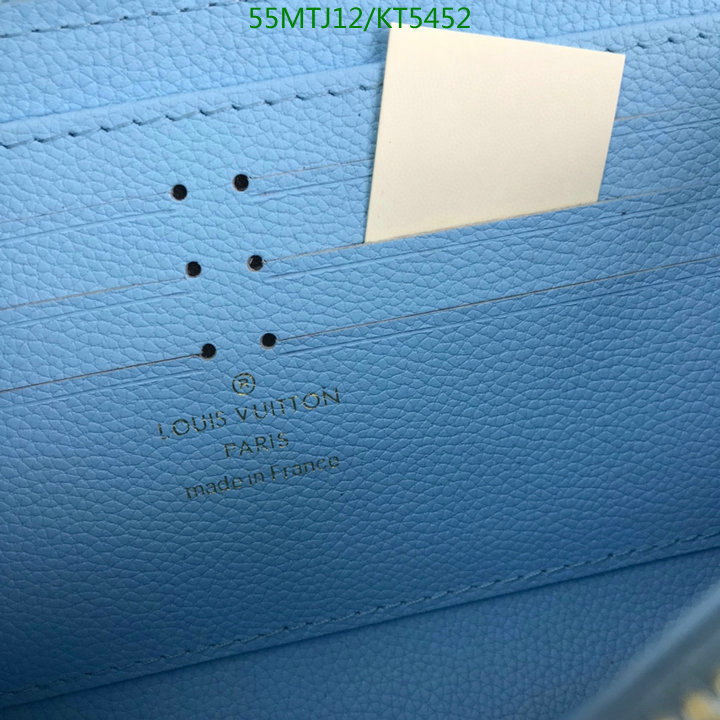 LV Bags-(4A)-Wallet-,Code: KT5452,$: 55USD