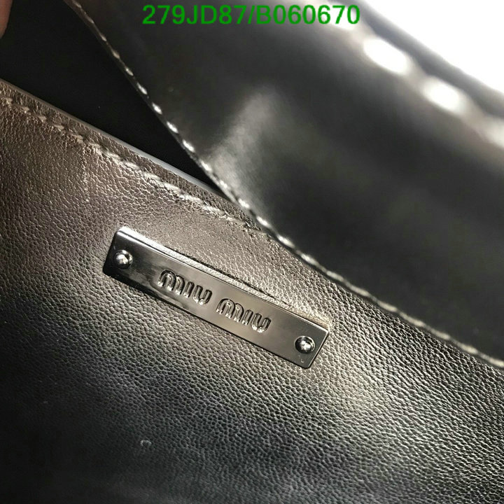 Miu Miu Bag-(Mirror)-Diagonal-,Code: B060670,$: 279USD