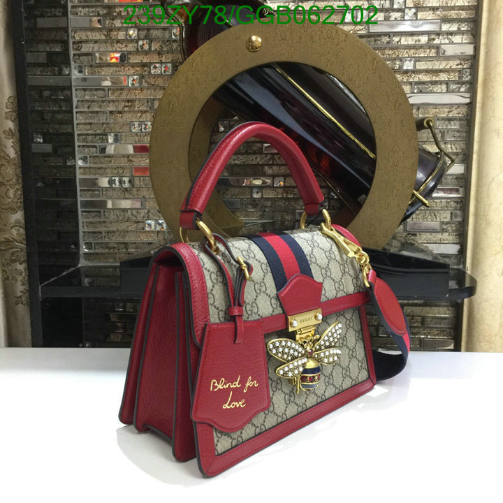 Gucci Bag-(Mirror)-Diagonal-,Code: GGB062702,$: 239USD