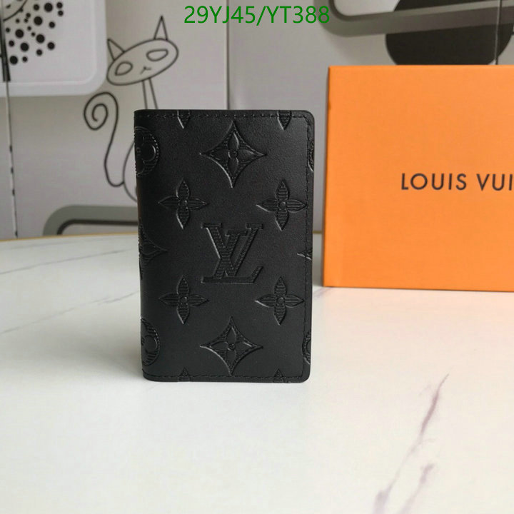 LV Bags-(4A)-Wallet-,Code: YT388,$: 29USD