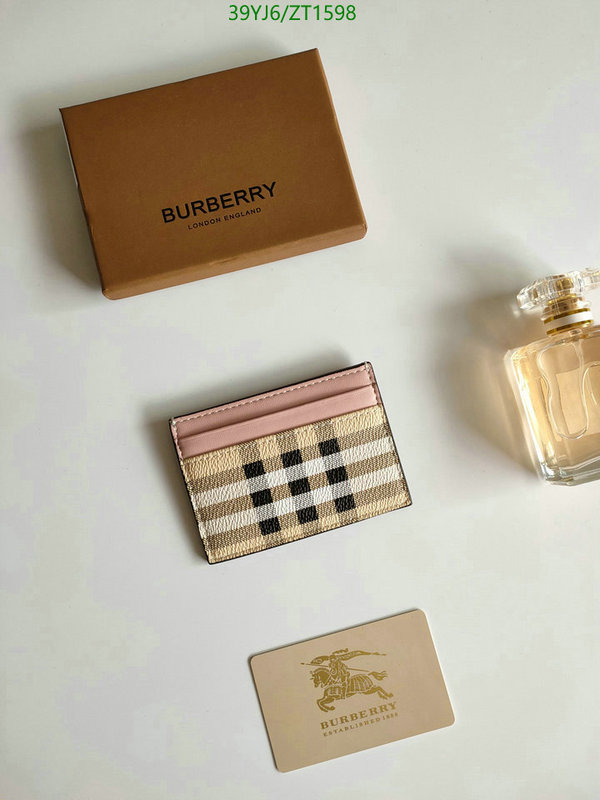 Burberry Bag-(4A)-Wallet-,Code: ZT1598,$: 39USD