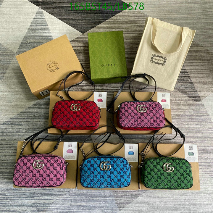 Gucci Bag-(Mirror)-Marmont,Code: LB578,$: 165USD