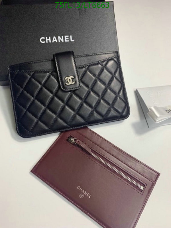 Chanel Bags ( 4A )-Wallet-,Code: LT6663,$: 75USD