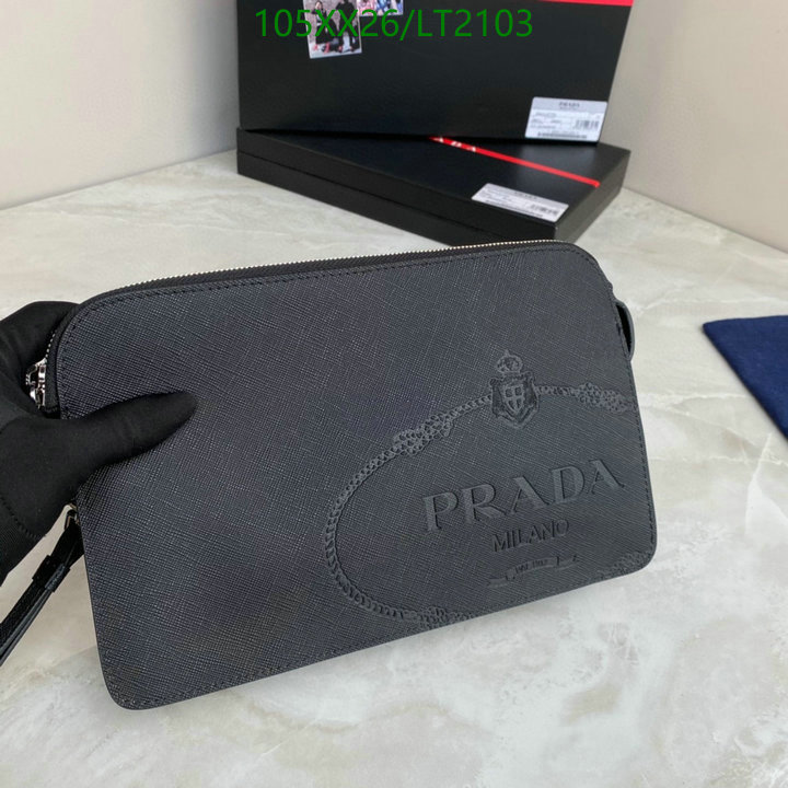 Prada Bag-(Mirror)-Wallet-,Code: LT2103,$: 105USD