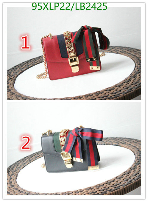 Gucci Bag-(4A)-Diagonal-,Code: LB2425,$: 95USD