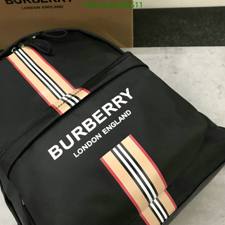 Burberry Bag-(4A)-Backpack-,Code: ZB8511,$: 139USD