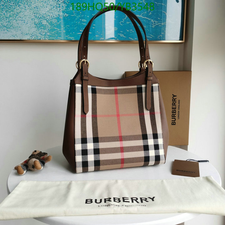 Burberry Bag-(Mirror)-Handbag-,Code: YB3548,$: 189USD