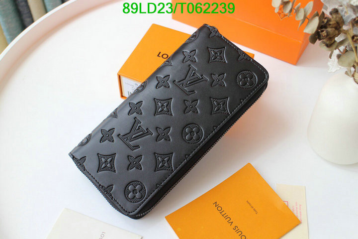 LV Bags-(Mirror)-Wallet-,Code: T062239,$: 89USD