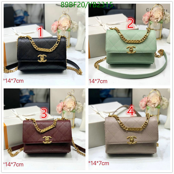 Chanel Bags ( 4A )-Diagonal-,Code: YB2315,$: 89USD