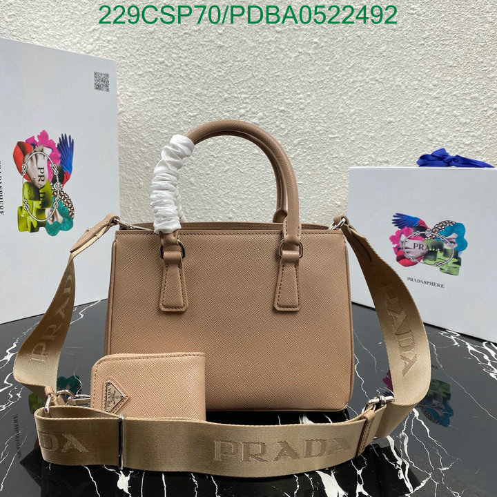 Prada Bag-(Mirror)-Handbag-,Code: PDBA0522492,$: 229USD