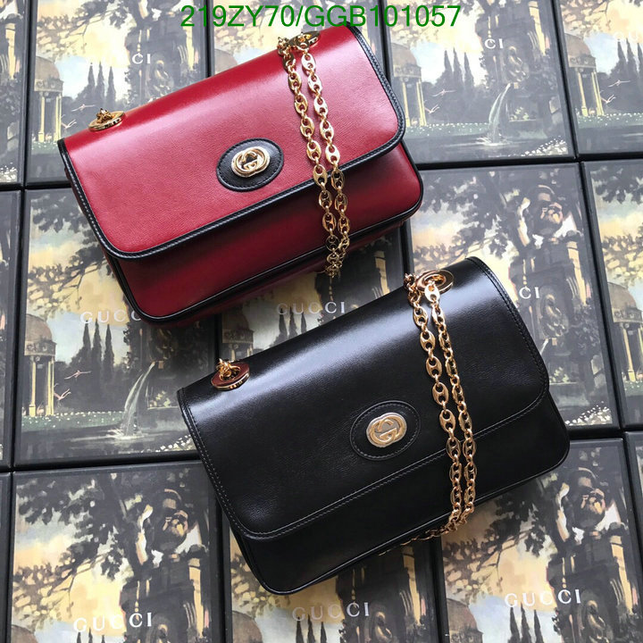 Gucci Bag-(Mirror)-Diagonal-,Code: GGB101057,$:219USD