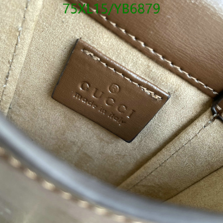 Gucci Bag-(4A)-Horsebit-,Code: YB6879,$: 75USD