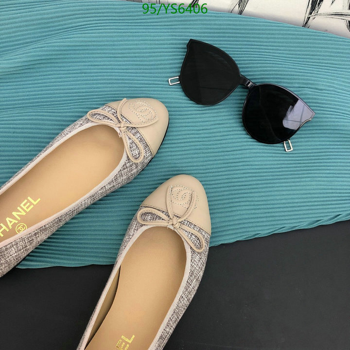 Chanel-Ballet Shoes,Code: YS6406,$: 95USD