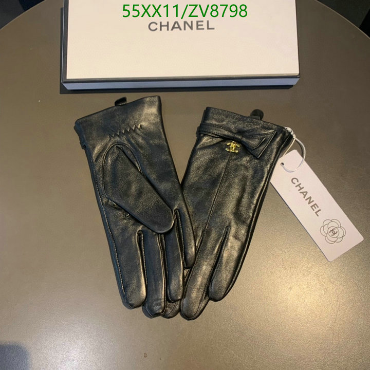 Gloves-Chanel, Code: ZV8798,$: 55USD