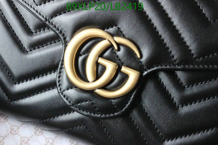 Gucci Bag-(4A)-Marmont,Code: LB2419,$: 89USD