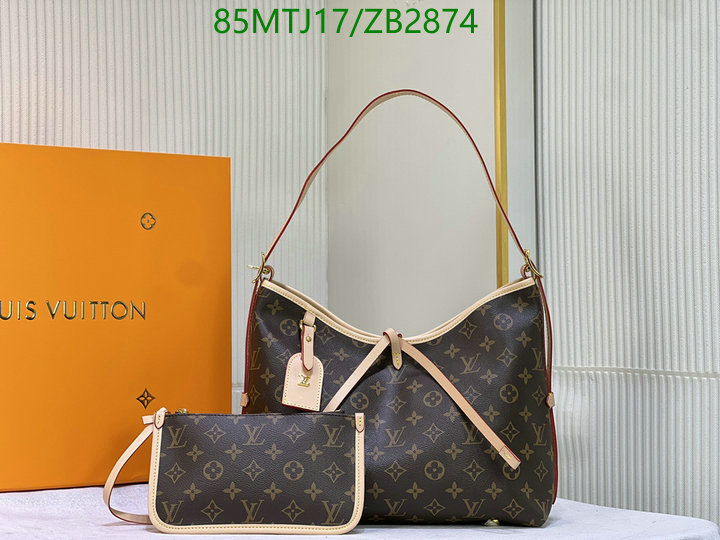 LV Bags-(4A)-Handbag Collection-,Code: ZB2874,$: 85USD