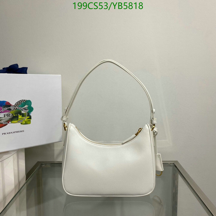 Prada Bag-(Mirror)-Re-Edition 2000,Code: YB5818,$: 199USD