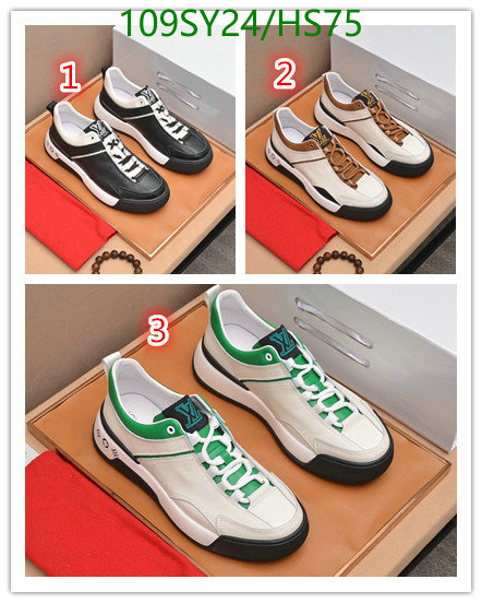 Men shoes-LV, Code: HS75,$: 109USD