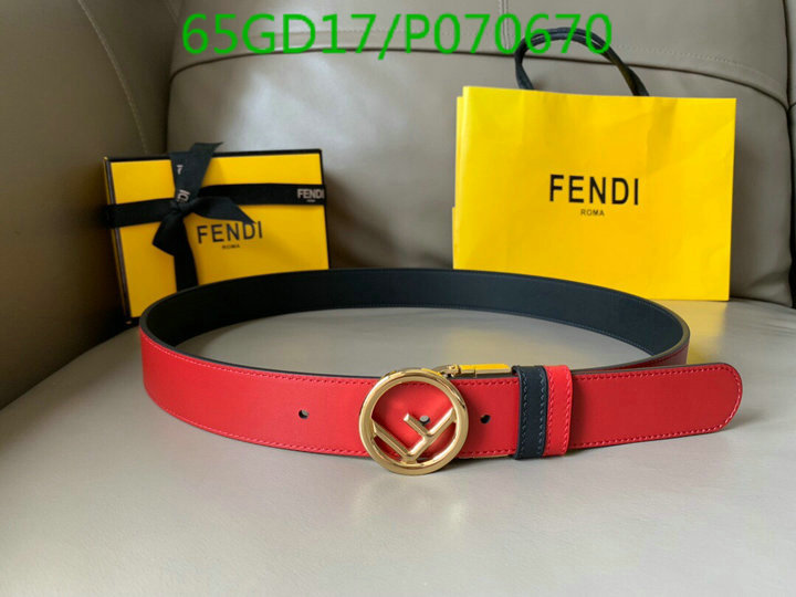 Belts-Fendi, Code: P070670,$: 65USD