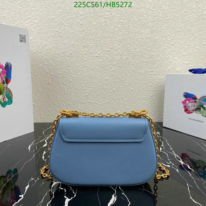 Prada Bag-(Mirror)-Diagonal-,Code: HB5272,$: 225USD