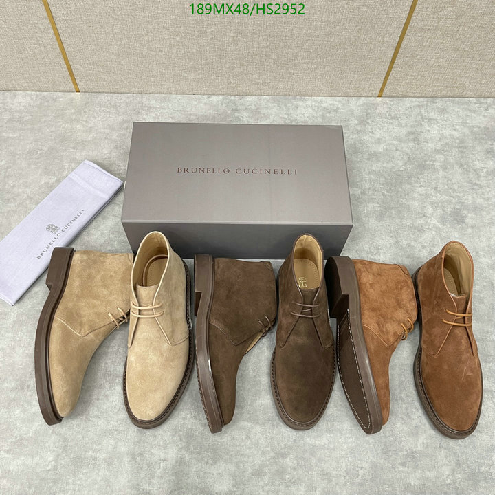 Men shoes-Brunello Cucinelli, Code: HS2952,$: 189USD