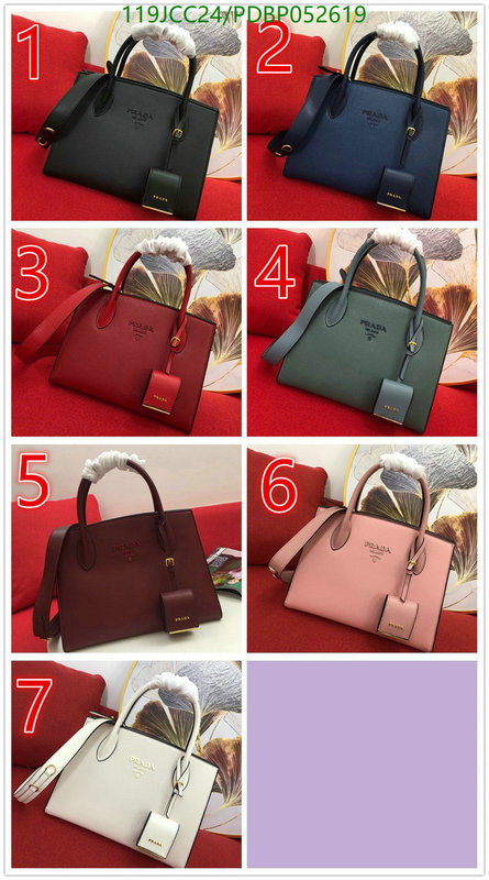 Prada Bag-(4A)-Handbag-,Code: PDBP052619,$: 119USD