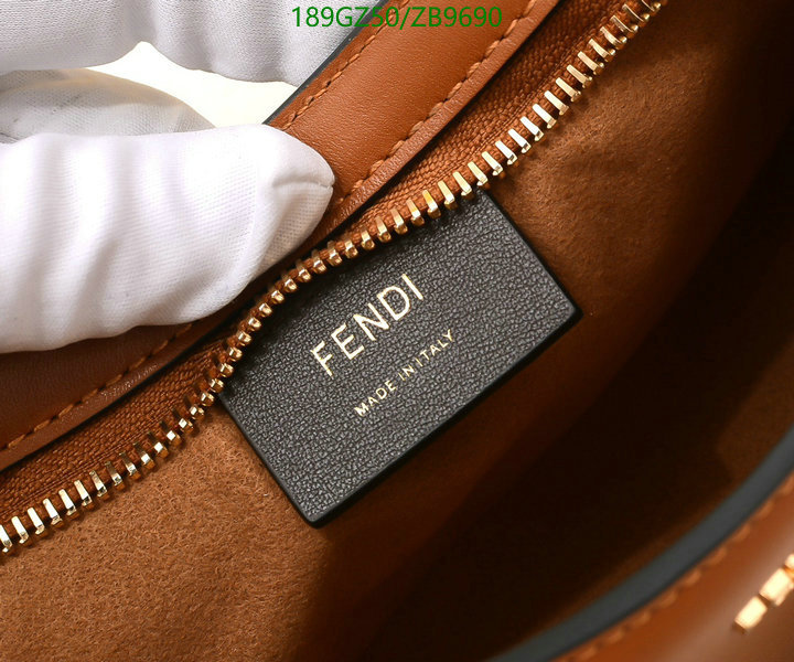 Fendi Bag-(Mirror)-Handbag-,Code: ZB9690,$: 189USD