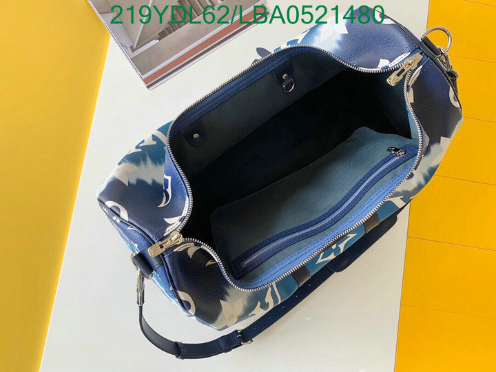LV Bags-(Mirror)-Keepall BandouliRe 45-50-,Code:LBA0521480,$: 219USD