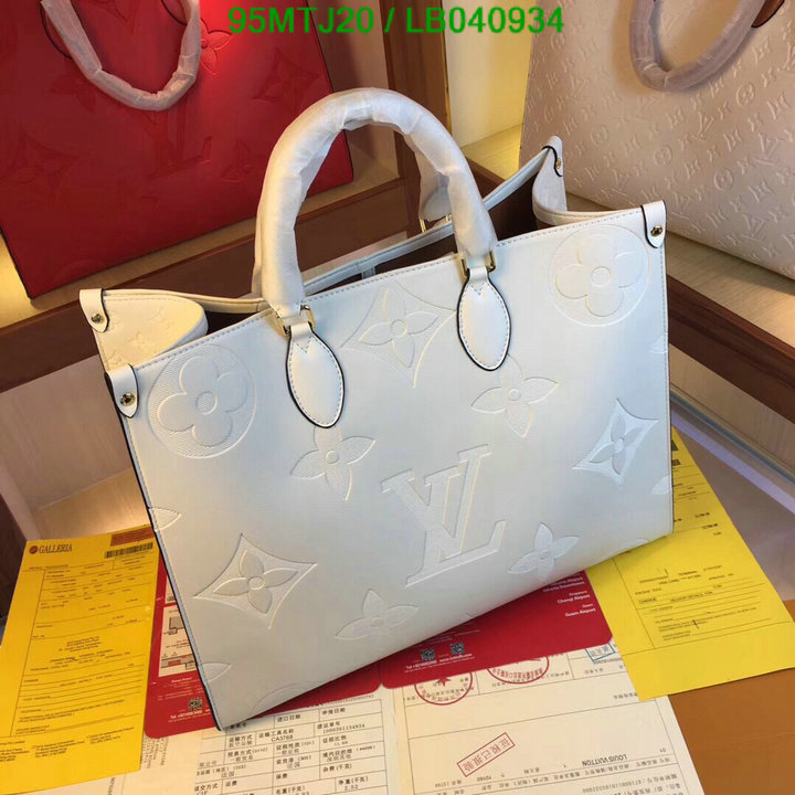 LV Bags-(4A)-Handbag Collection-,Code: LB040934,$: 95USD