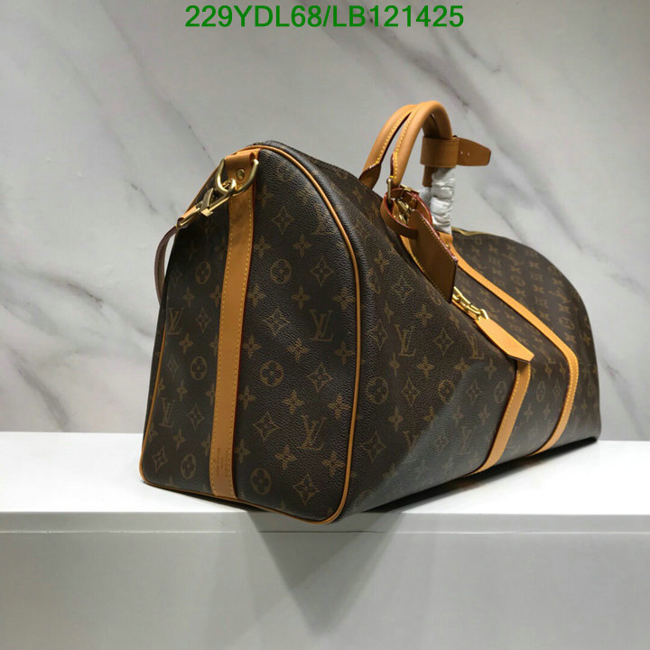 LV Bags-(Mirror)-Keepall BandouliRe 45-50-,Code: LB121425,$: 229USD