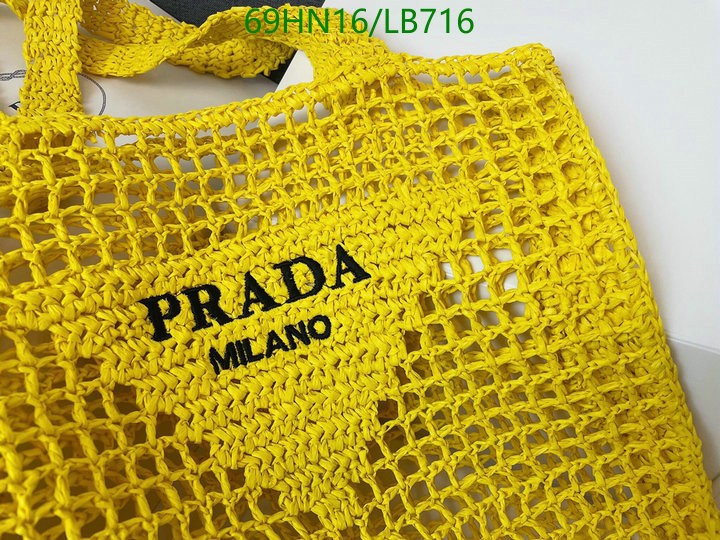 Prada Bag-(4A)-Handbag-,Code: LB716,$: 69USD