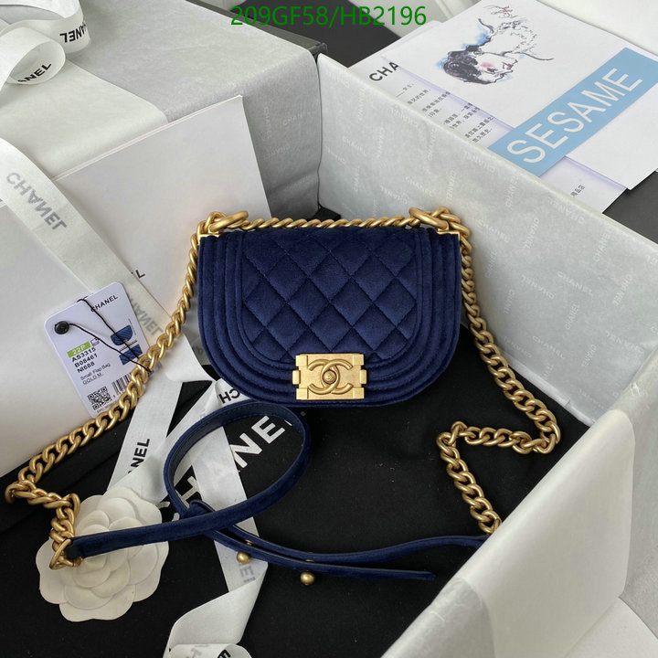 Chanel Bags -(Mirror)-Diagonal-,Code: HB2196,$: 209USD