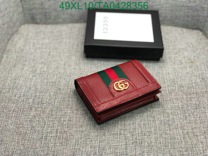 Gucci Bag-(4A)-Wallet-,Code:TA0428356,$: 49USD