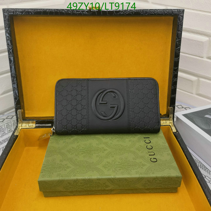 Gucci Bag-(4A)-Wallet-,Code: LT9174,$: 49USD